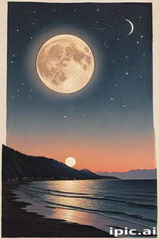 aesthetic moon drawings