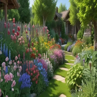 flower garden