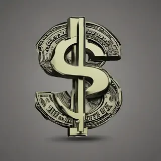 dollar sign transparent
