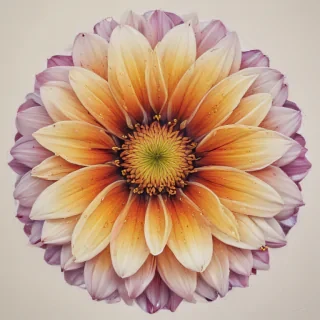 line work flowers