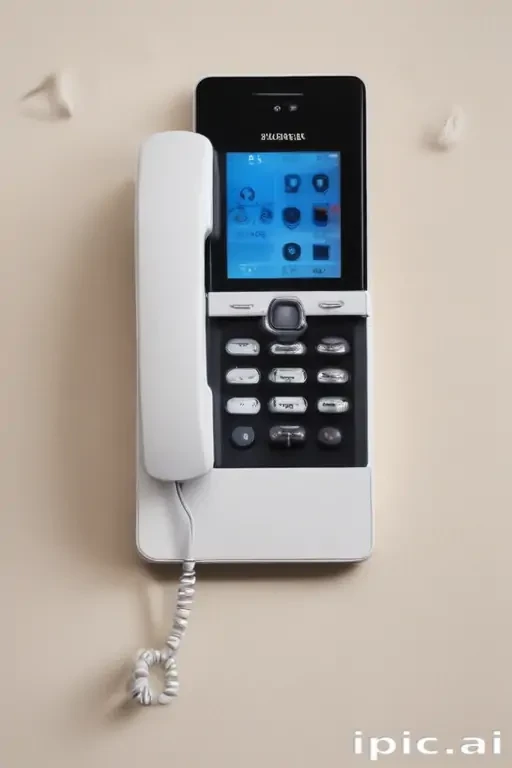 icon phone white