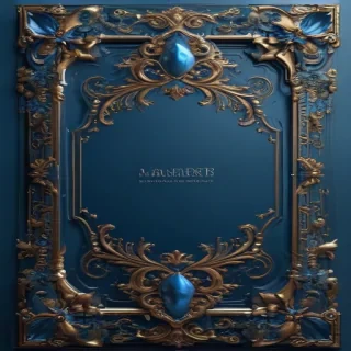 blue borders