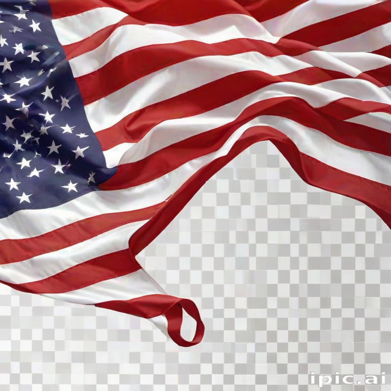 transparent background american flag png