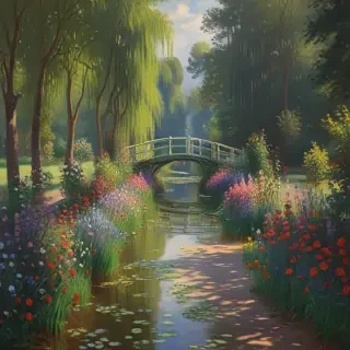 monet paintings wallpaper