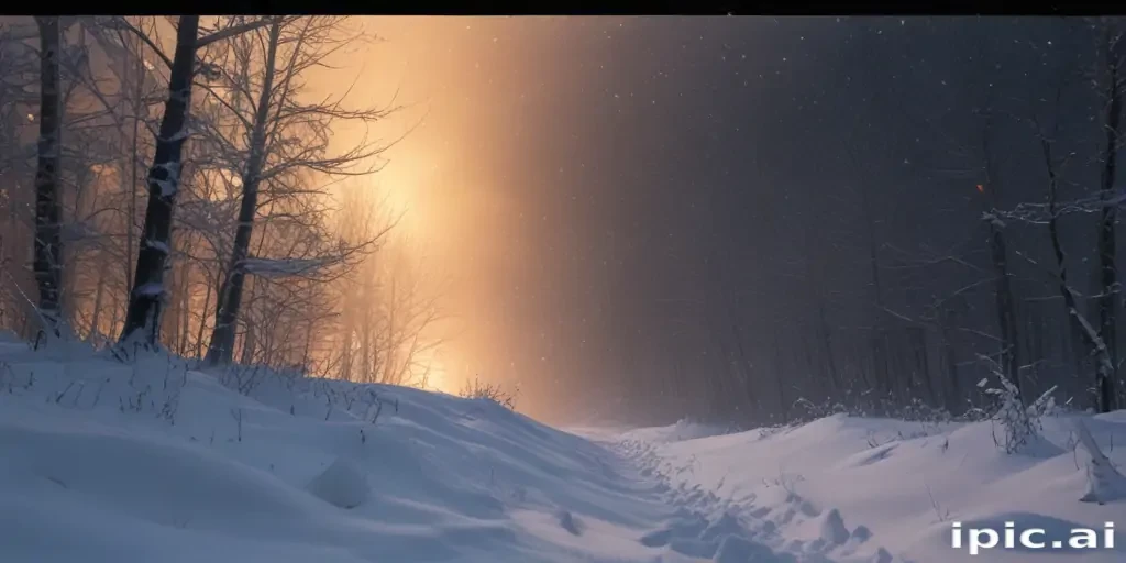 snow transparent background