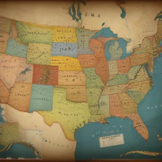 map of the us states