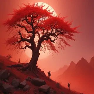 aesthetic red bg