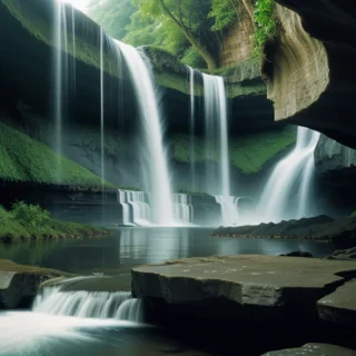 waterfall background wallpaper