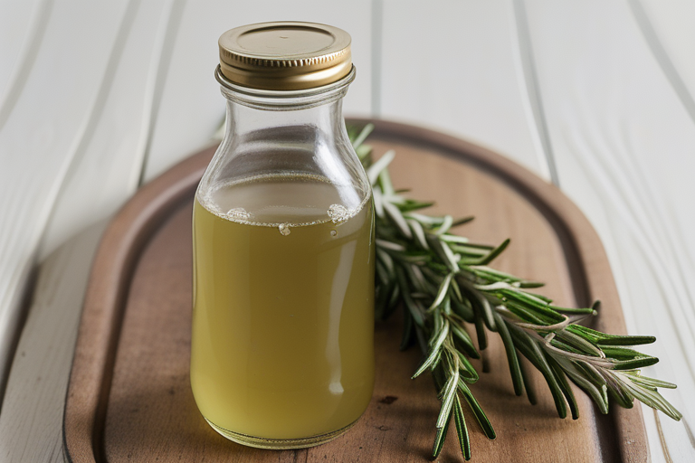 how to make rosemary simple syrup