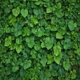 green leaves background