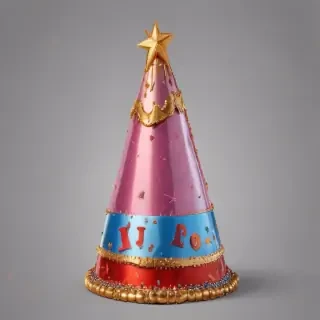transparent background birthday hat