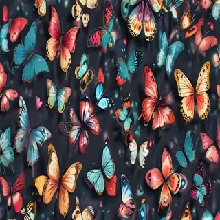 butterfly wall paper