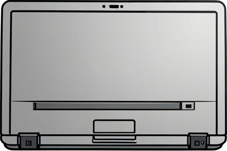 clipart of laptop