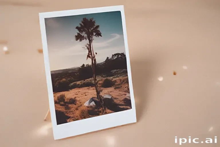 aesthetic polaroid frame