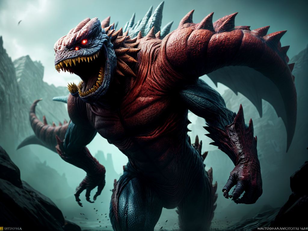 Award winning professional photo of video game boss monster by National ...