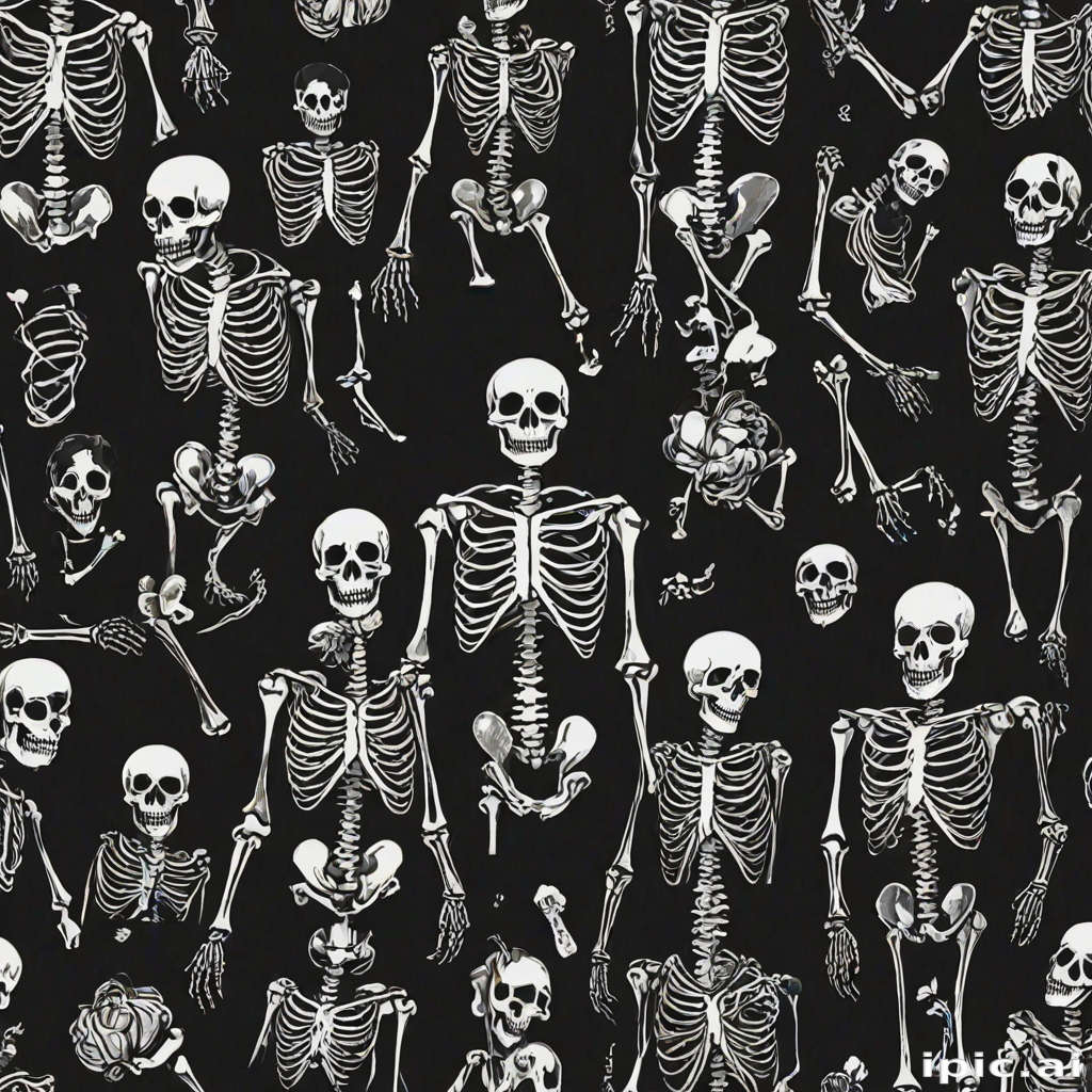 skeleton wallpaper