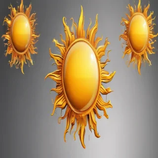 sun clipart transparent
