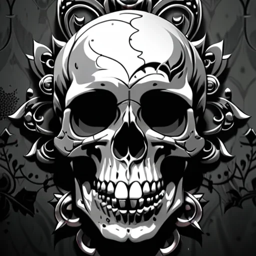 skull iphone wallpaper