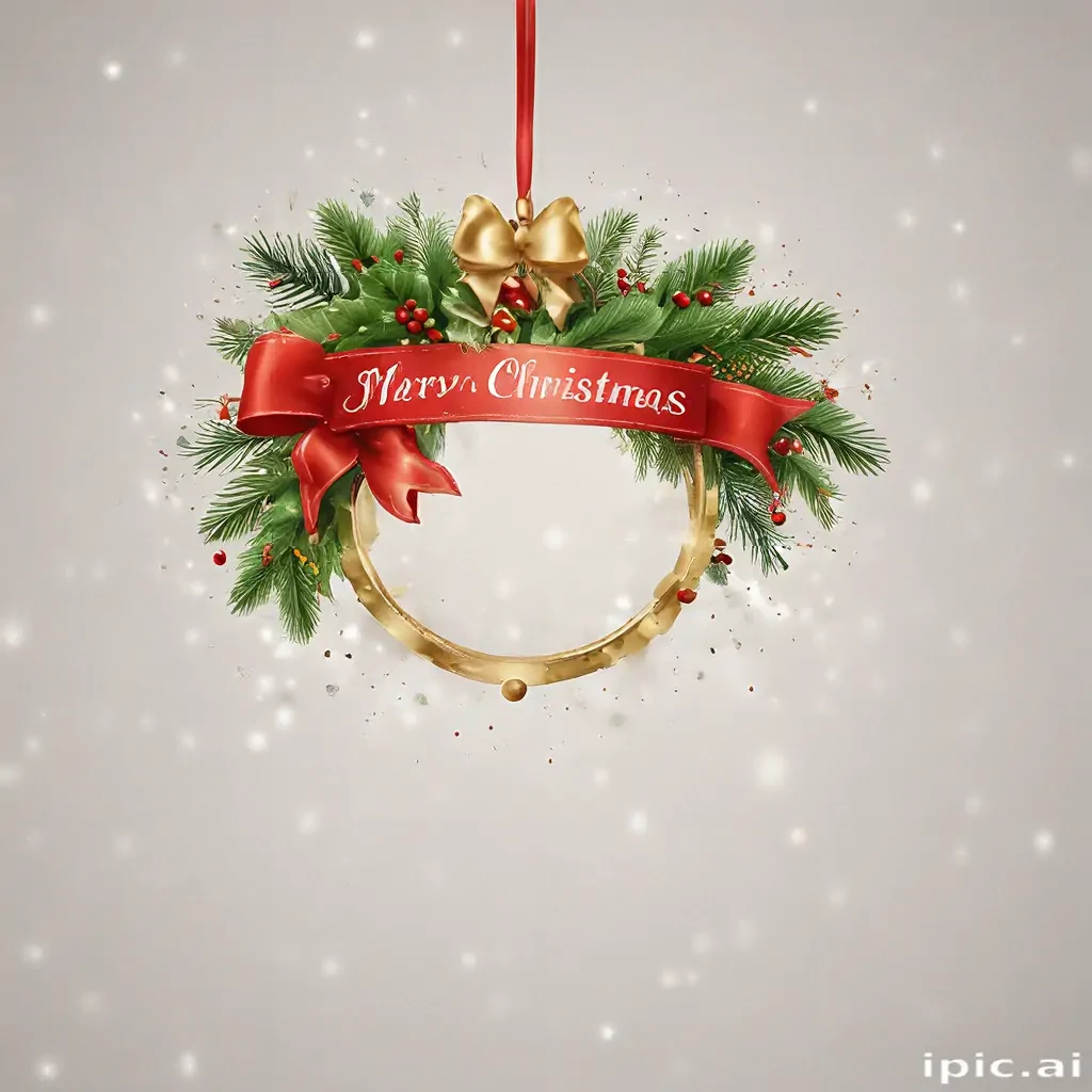 merry christmas clip art transparent background