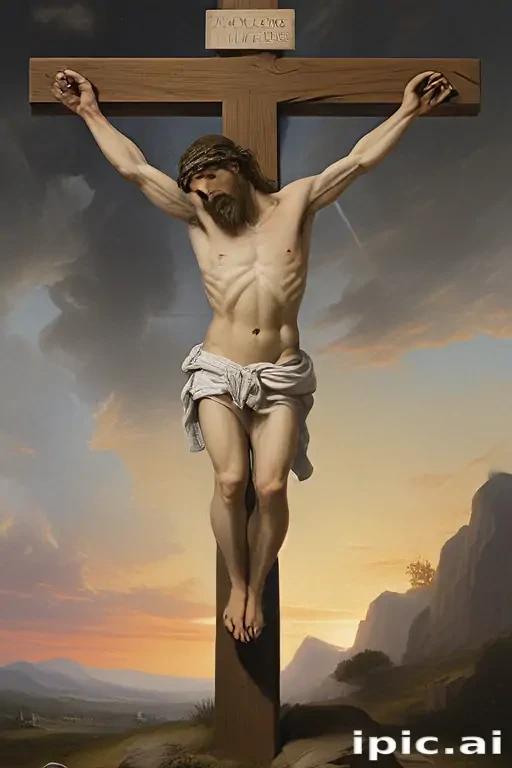 image christ on the cross