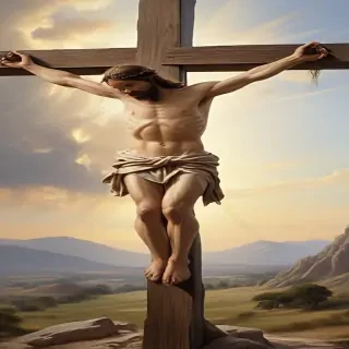 pics of jesus on the cross