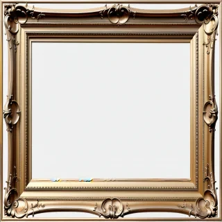 painting frame transparent