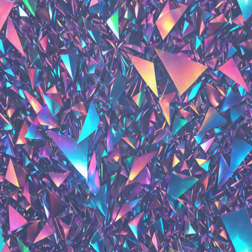 holographic wallpaper