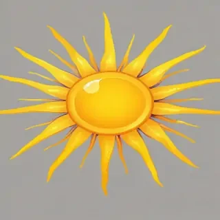 sun clipart transparent