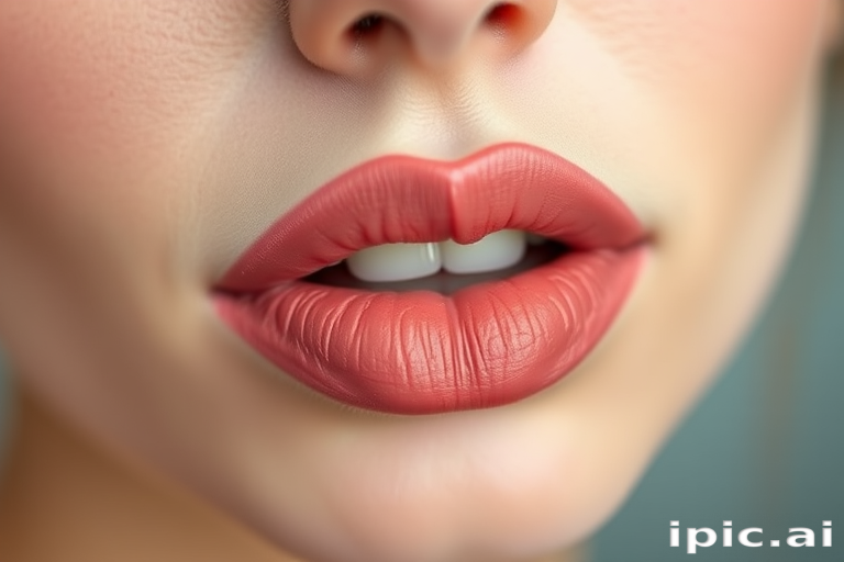 Matte Dusty Rose Petal lip color offers a soft, romantic pink with a powdery finish, ideal for vintage-inspired looks and feminine aesthetics