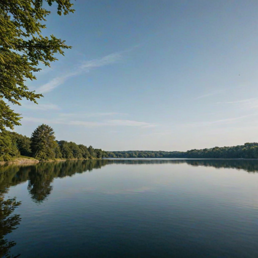 background lake