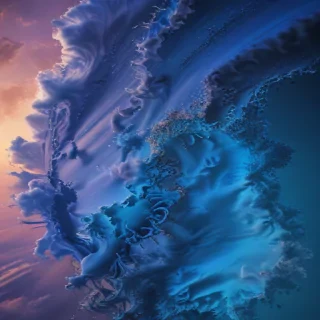 blue phone wallpaper