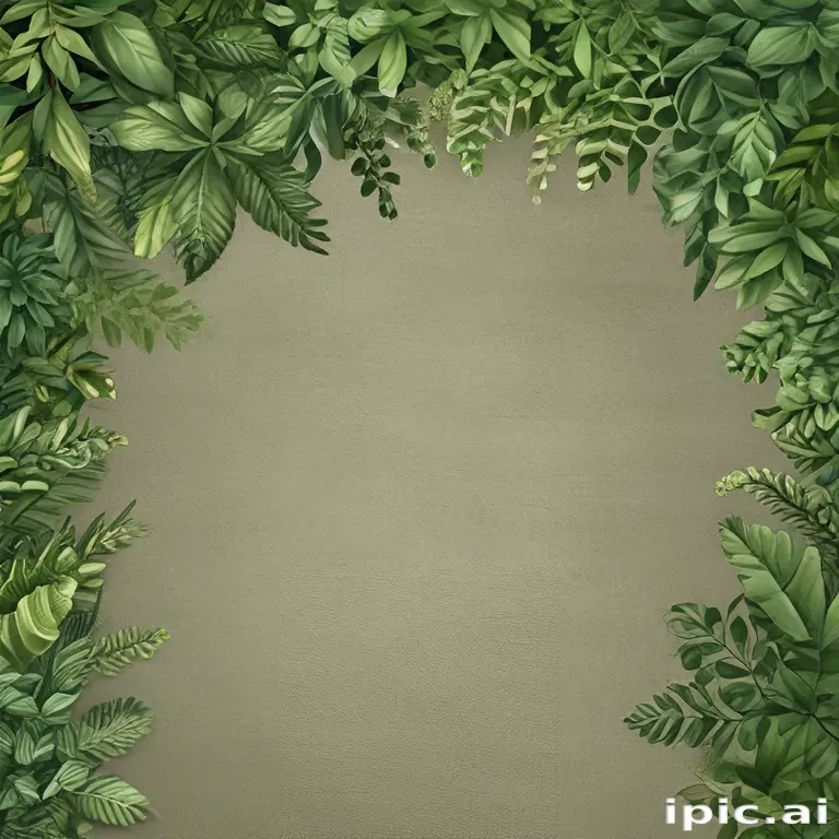 greenery border