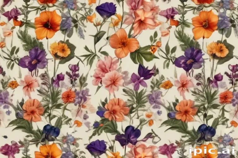 pressed flower png