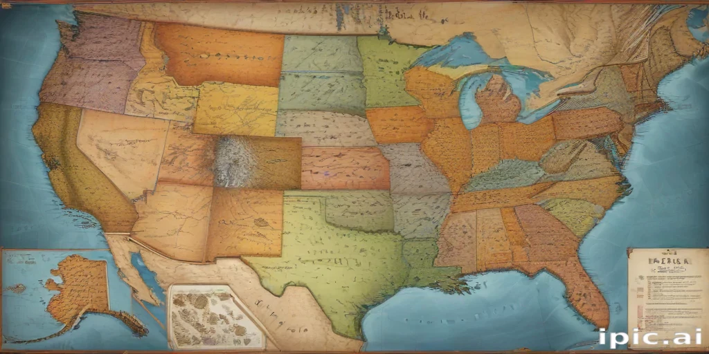map of usa