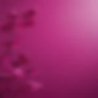 magenta background