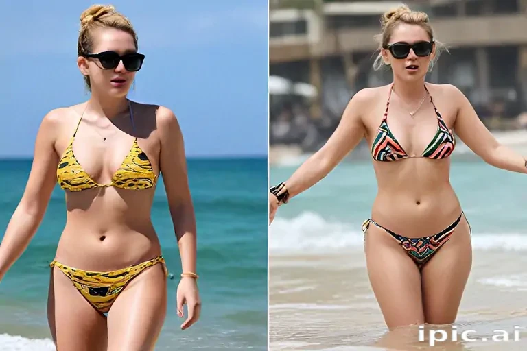Miley Cyrus in bikini