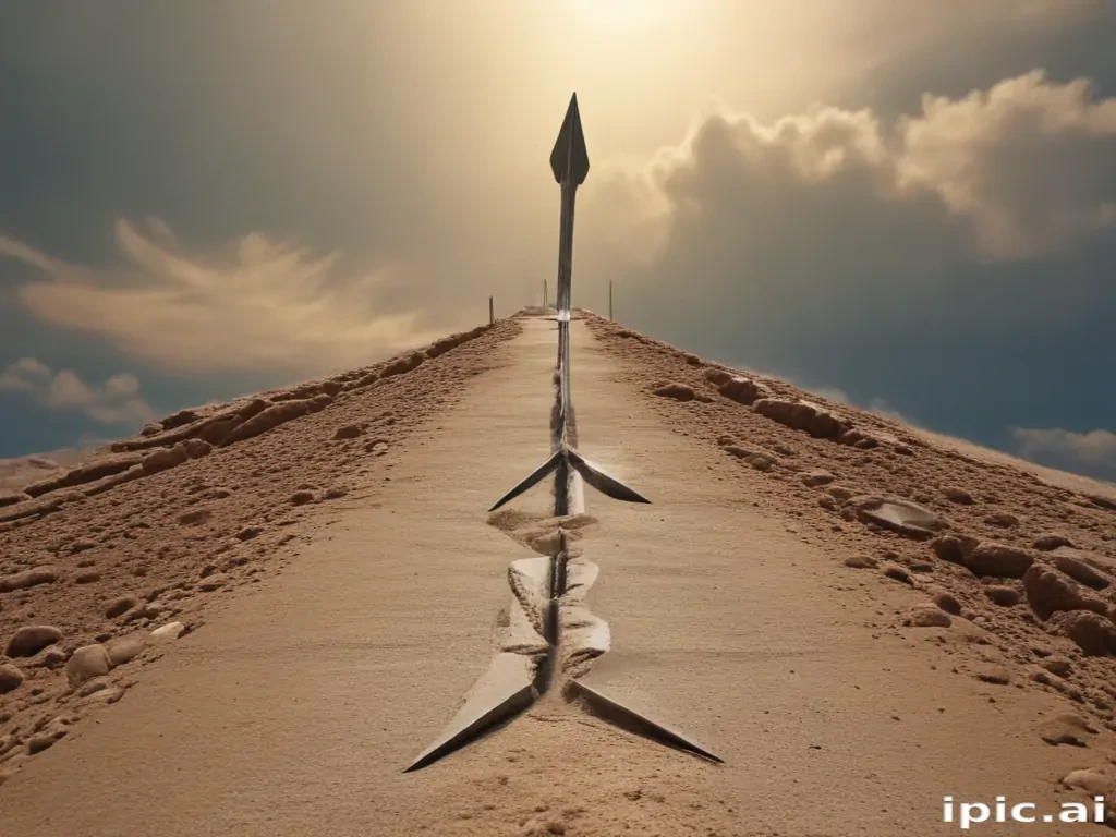 downward arrow