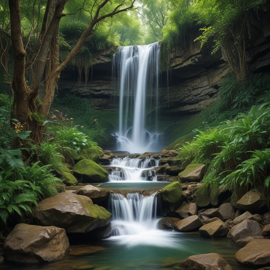 desktop waterfall backgrounds