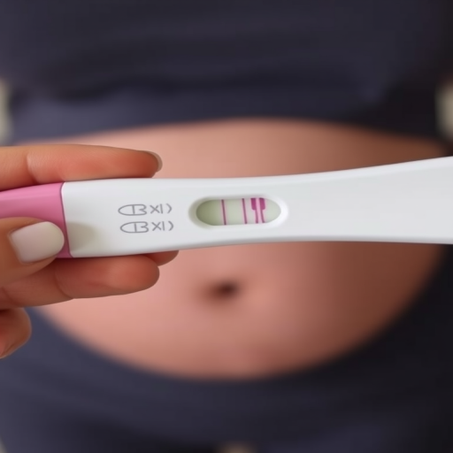 positive pregnancy test images