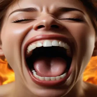 screaming background