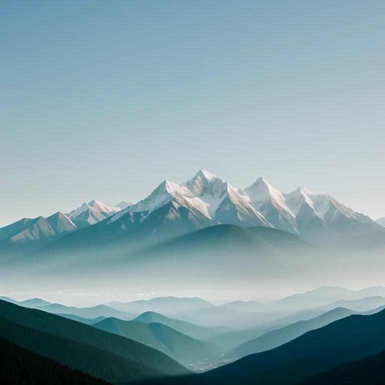 mountains transparent