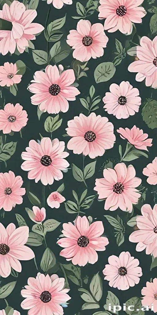 simple flower background