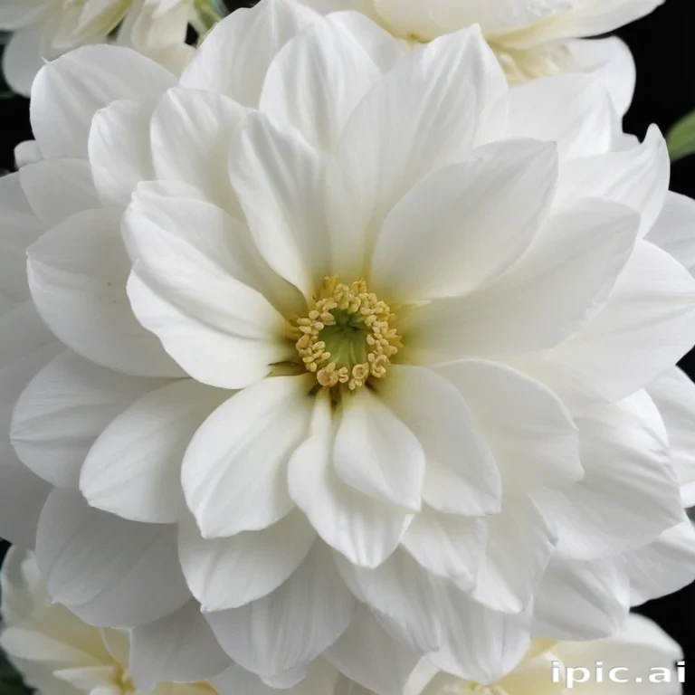 white flower transparent