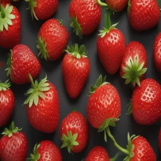 cute strawberry background