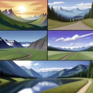 scenic backgrounds