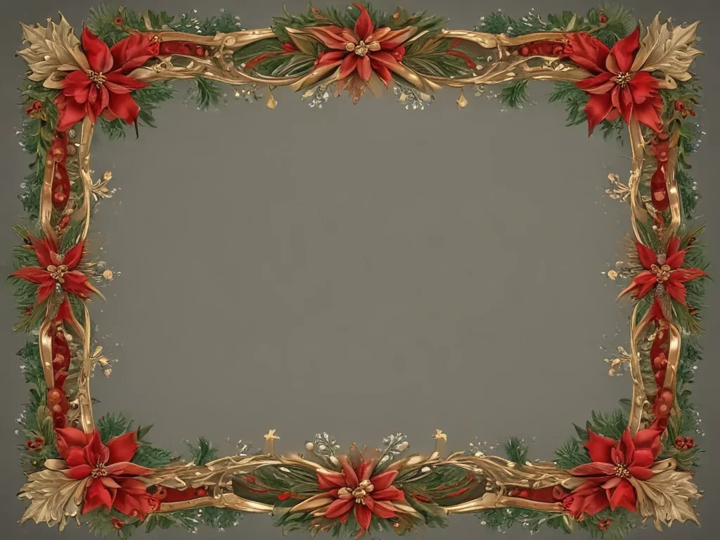 christmas frame clip art