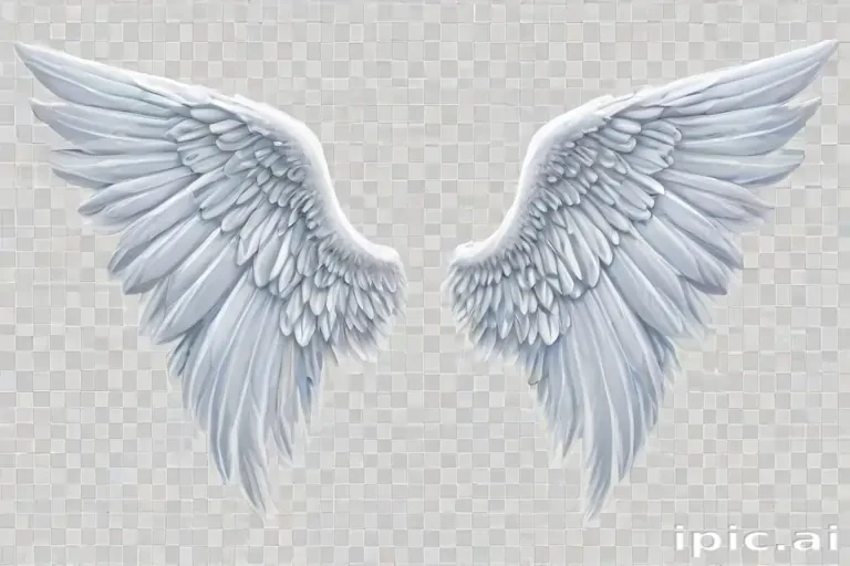 angel wings transparent background