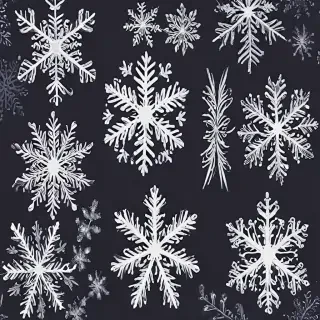 png snowflakes