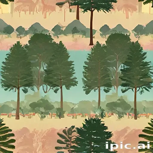 background trees
