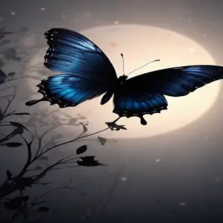 black butterfly wallpaper hd